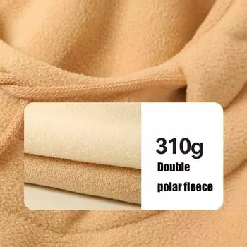 Регулируемая шапка-пуловер со шнурком, мягкая зимняя шапка для езды на велосипеде, походов чёрный