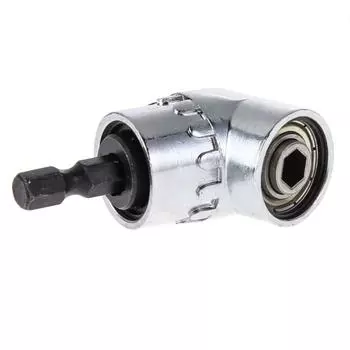 Регулируемая шестигранная отвертка с углом 105 градусов 1/4, магнитная угловая отвертка, удлинитель, адаптер, держатель гнезда