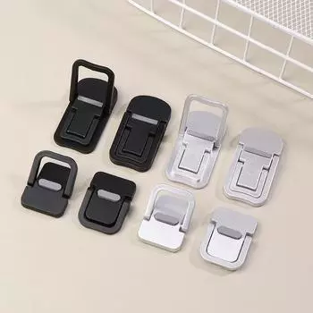 Регулируемая складная подставка для ноутбука Мини-ножки Ультратонкая портативная подставка для ноутбука Macbook Охлаждающий держатель Ножки Невидимый кронштейн 1 чёрный