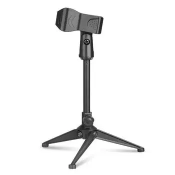 Регулируемая складная стойка для микрофона-тренога