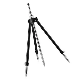 Регулируемая складная тренога для удочки, подставка-тренога для удочки для рыбалки на открытом воздухе, рыболовные аксессуары