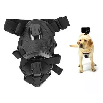 Регулируемая собачья шлейка с креплением, дышащая, регулируемая, для собак, для груди и спины домашних животных 1 set