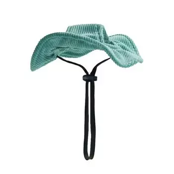 Регулируемая собачья шляпа-панама, дышащая, собачья панама, аксессуары для питомцев, собачья бейсболка, для пеших прогулок XS