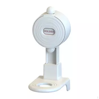 Регулируемая стойка для геля для душа с дозатором шампуня, настенный держатель для бутылок для туалета белый