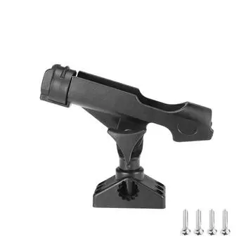 Регулируемая стойка для удочки из АБС-пластика, держатель для устройства, опора для каяка, фиксатор, фиксирующая стойка, вращающееся крепление, надувные аксессуары