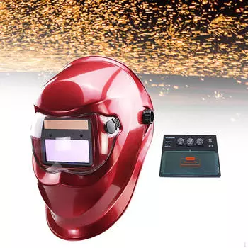 Регулируемая сварочная маска для защиты лица с откидным верхом, профессиональная маска сварщика с капюшоном Style I