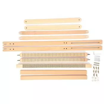 Регулируемая ткацкая рама из цельного дерева, одеяло, шарф, швейная машина для ткацкого станка своими руками