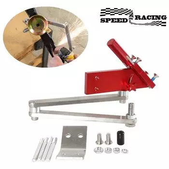 Регулируемая точилка 15°-45°, модель 5005, точилка для лезвий газонокосилок Gen 2, для прямых и стандартных лезвий газонокосилок, черная/красная красный