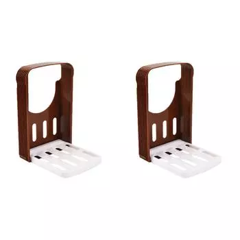 Регулируемая тостерная ломтерезка Складная тостерная булка Кухонные принадлежности для выпечки (Кофе)