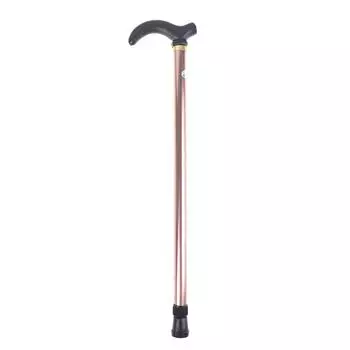 Регулируемая трость, 2 секции, устойчивый противоскользящий костыль, походная трость для стариков кофейный