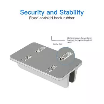 Регулируемая вертикальная подставка для ноутбука, держатель из алюминиевого сплава, кронштейн, охлаждающая подставка, экономит место