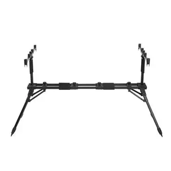 Регулируемая выдвижная подставка для удочки для карпа, держатель, складная подставка для удочки с переноской Front 70cm & Rear 70cm