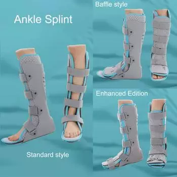 Регулируемая защита для ног, предотвращающая повреждение ног, универсальная защита, послеоперационный бандаж на лодыжку для взрослых Left Foot C