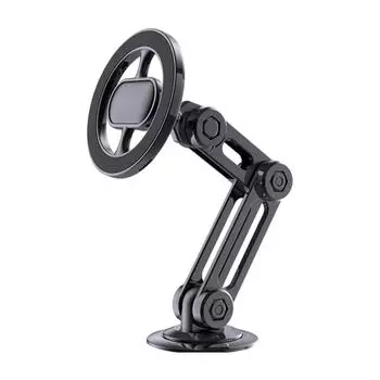 Регулируемое автомобильное крепление для телефона - простая установка, прочный магнитный автомобильный держатель для телефона, подставка для телефона