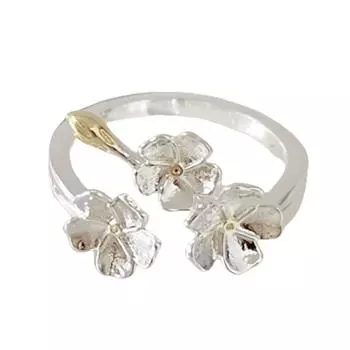 Регулируемое кольцо с нежным цветком, изысканные кольца с цветком ириса, изготовленные из меди, уникальные кольца, ювелирные украшения для свиданий 1