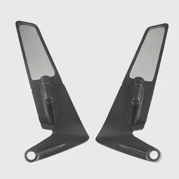 Регулируемое невидимое зеркало заднего вида для мотоциклов - универсальное для Kawasaki, Yamaha, Suzuki