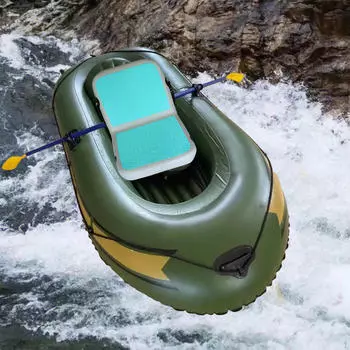 Регулируемое сиденье для каяка со спинкой для каноэ и доски для гребли на веслах Green