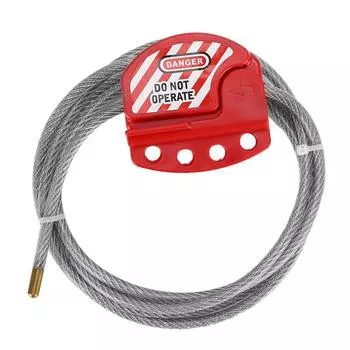 Регулируемое устройство блокировки троса из нержавеющей стали для технического обслуживания оборудования Устройство блокировки безопасности L11