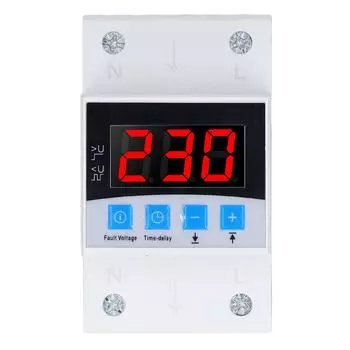 Регулируемое устройство защиты от перенапряжения с самовосстановлением, устройство защиты от пониженного напряжения AC80300V 80A