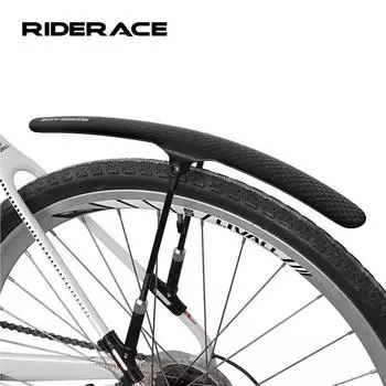 Регулируемое велосипедное крыло с быстросъемной конструкцией, легкое, из алюминиевого сплава, для горного шоссейного велосипеда, прочное, легко устанавливается чёрный