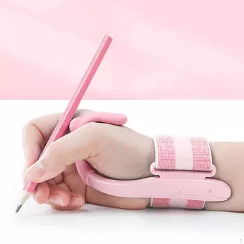 Регулируемое запястье с защитой от крючка для детей, аксессуары для коррекции осанки, управление ручкой Pink