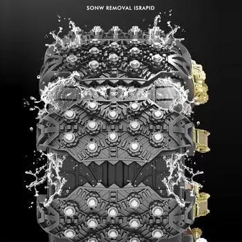 Регулируемые автомобильные цепи противоскольжения Yousheng, нержавеющие, высокая твердость, быстрая установка, простая установка, утолщенные автомобильные противоскользящие цепи противоскольжения