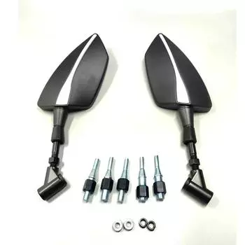 Регулируемые боковые зеркала заднего вида для мотоцикла Yamaha SUPERTENERE/XT1200ZE XMAX NMAX VMAX XJR400 XJR1300 XJR1200 красный