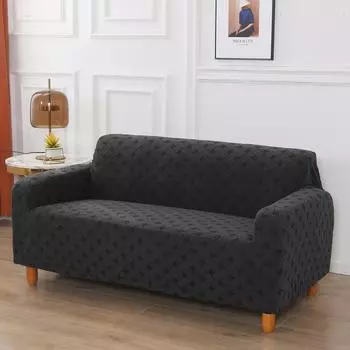 Регулируемые чехлы на диван, жаккардовый чехол для дивана, эластичный чехол для гостиной, кресло, диван, стул, чехол для дома, 1/2/3/4-местный 1 SEAT (90-140CM)