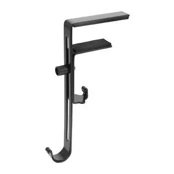 Регулируемые держатели для рождественских носков и гирлянд 2-в-1, металлические крюки для каминной полки, держатель для носков без сверления, выдерживает до 11 фунтов 1pc