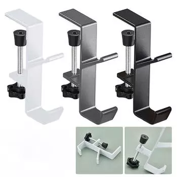 Регулируемые крючки для подвешивания сумок, боковая подвесная сумка для студенческого стола, съемные держатели для мобильных сумок, аксессуары для украшения комнаты белый