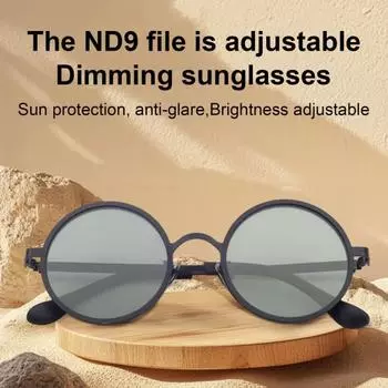 Регулируемые круглые солнцезащитные очки с металлической оправой, нескользящие, с защитой от ультрафиолета, поляризованные очки для мужчин и женщин, для отдыха на природе, на пляже, для рыбалки, вождения, езды на велосипеде, очки для очков