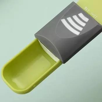 Регулируемые кухонные весы, мерная чашка, двойной конец, восемь киосков, мерная ложка для соли, супа, кофе, чая, порошка, кухонные гаджеты