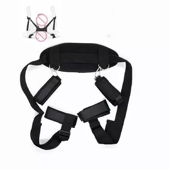 Регулируемые наручники и манжеты на щиколотке, секс-игрушки для взрослых для женщин, пары, ограничители, воротник, раб, эротический комплект для БДСМ, бондаж, фетиш-игры