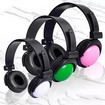 Регулируемые наушники для кукол Модель Игрушки Куклы Кукольные гарнитуры Реквизит Кукольные наушники Декорации для кукол розовый