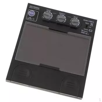 Регулируемые очки для шлема сварщика, линзы с солнечными батареями и автоматическим затемнением 4