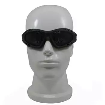 Регулируемые походные очки с металлической сеткой защитные очки ударопрочные защитные очки для путешествий хаки