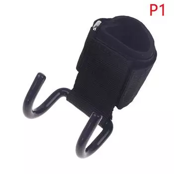 Регулируемые прочные стальные крючки с крючками, ремни для тяжелой атлетики, силовые тренировки, тренажерный зал, фитнес, черные ремни для поддержки запястий