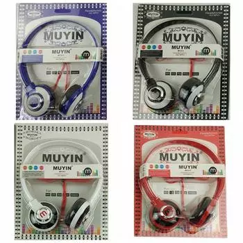 Регулируемые проводные наушники HiFi Sound 3,5 мм наушники-вкладыши гарнитура мобильный телефон красный