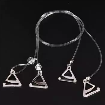 Регулируемые прозрачные ремни для бюстгальтера safenh прозрачный