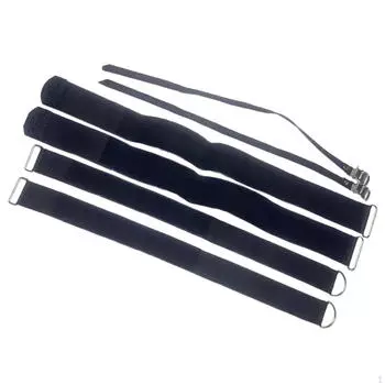 Регулируемые ремни для ног для велотренажеров и гребных тренажеров 1 Pair