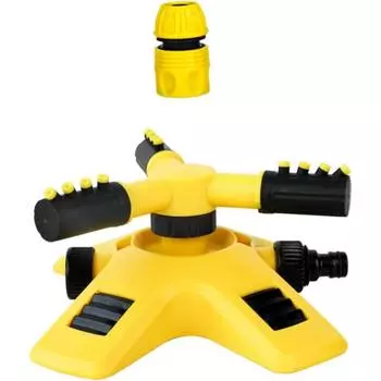 Регулируемые системы полива сада, дождевальные головки, пластиковые шланги для питомников, дождевальные головки для шлангов, автоматический дождеватель для газона жёлтый