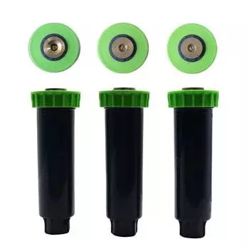 Регулируемые выдвижные спринклеры с внутренней резьбой 1/2 дюйма, 90-360 градусов, автоматический выдвижной спринклер для орошения газона, 5 шт. 180 degrees