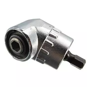 Регулируемый 105 градусов 1/4 дюйма шестигранные биты угловая отвертка ручной инструмент набор