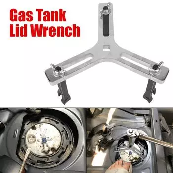 Регулируемый 3/4-захват для прямого изгиба топливного бака, разборка насоса, автомобильные аксессуары, бензонасос, ключ, универсальный инструмент для снятия 3 Jaw Angle Wrench