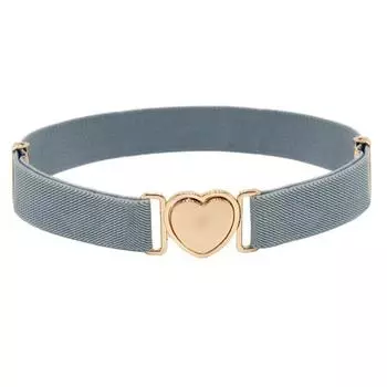 Регулируемый эластичный пояс для девочек-подростков, эластичные ремни, платья 11