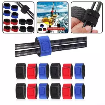 Регулируемый эластичный рыболовный ремень для удочек для путешествий