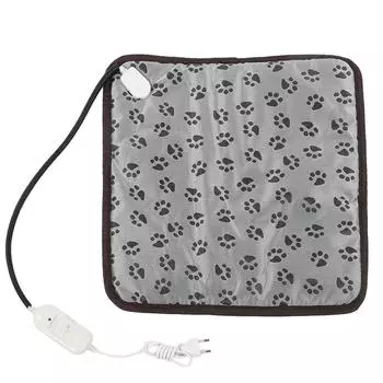 Регулируемый электрический коврик с подогревом для домашних животных, кошек, собак, водонепроницаемый нагревательный коврик, одеяло Small