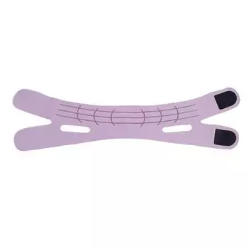 Регулируемый анти-ремешок для борьбы с храпом, подбородочный ремень, храпящая капа, лечение храпа, облегчение сна, повязка для похудения лица чёрный