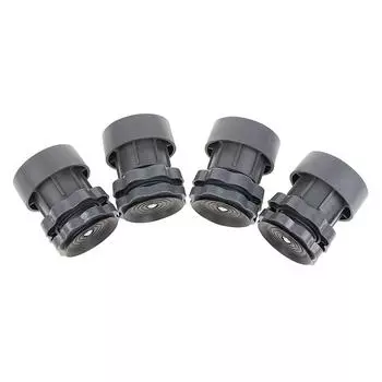 Регулируемый антивибрационный коврик для стиральной машины, 4 шт., противоскользящий коврик для ног one size