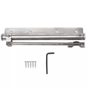 Регулируемый автоматический дверной доводчик, светильник, пружинная противопожарная дверь, бесшумная связь, мини-дверная ставня